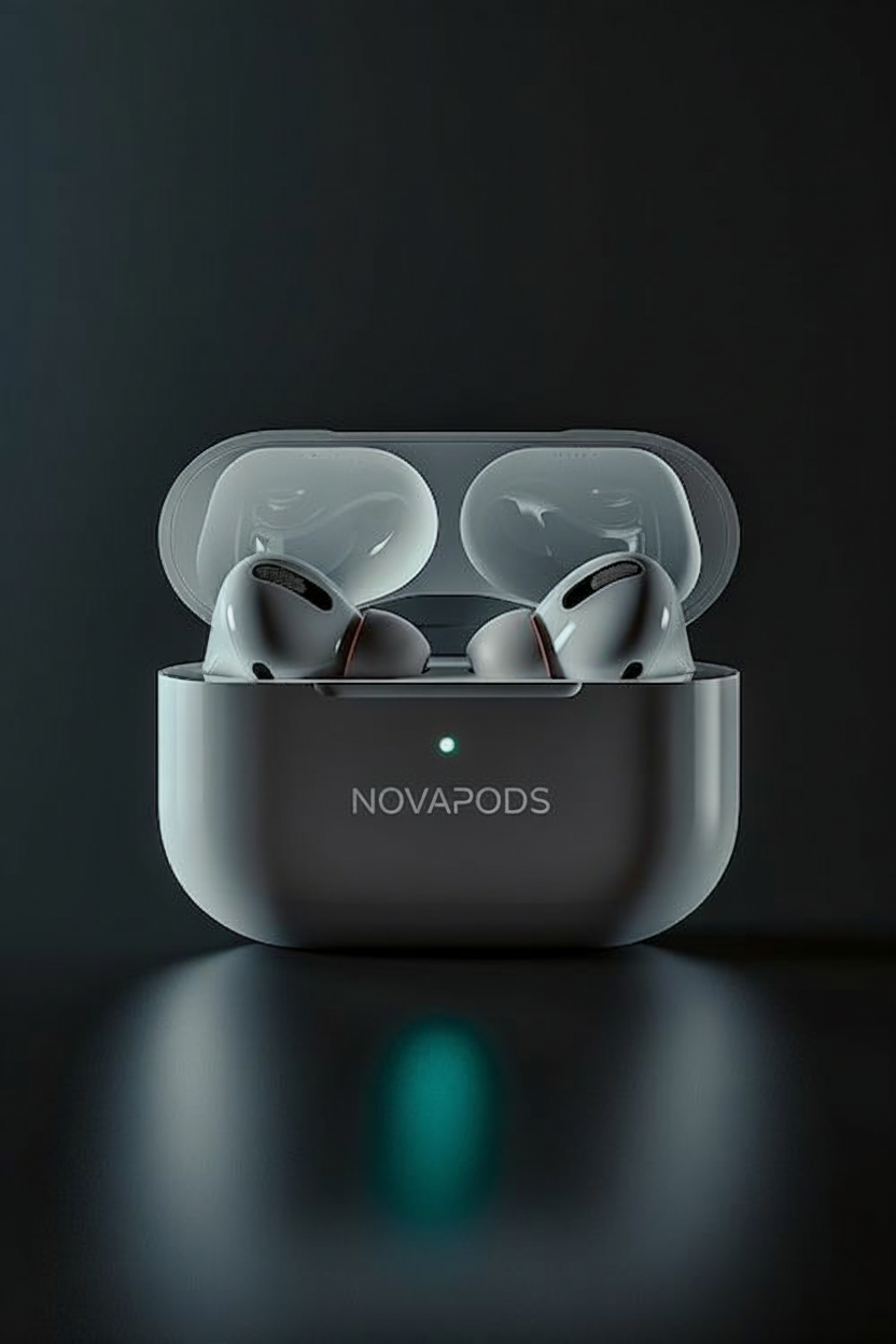 Premium Wireless Earbuds with ANC & Spatial Audio |NOVA Airpods Pro 2